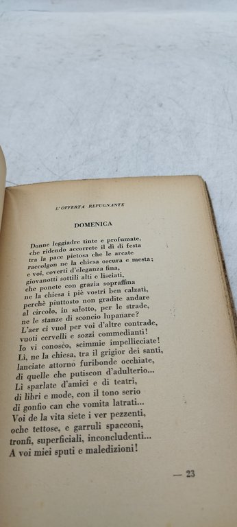 l'offerta repugante ugo di santo spirito