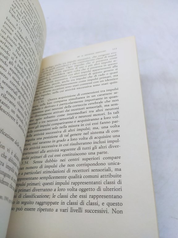 l'ordine sensoriale i fondamenti della psicologia teorica rusconi