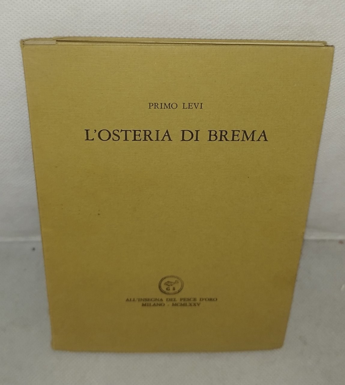 l'osteria di brema primo levi all'insegna del pesce d'oro | Immagine principale