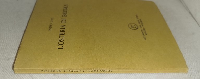 l'osteria di brema primo levi all'insegna del pesce d'oro | Immagine Gallery 4