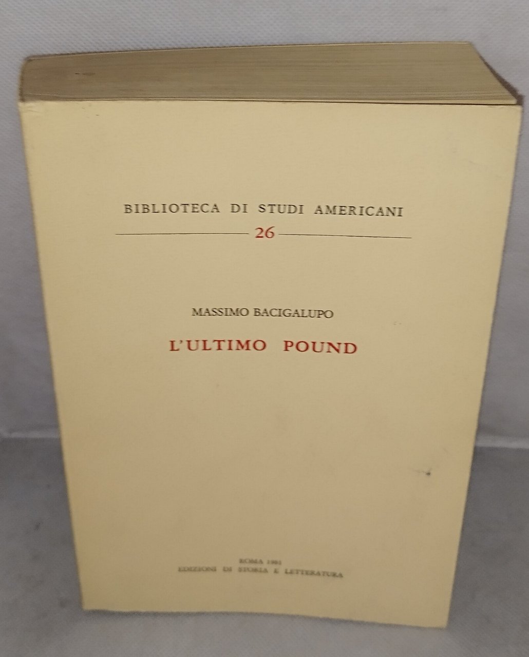 l'ulimo pound massimo bacigalupo | Immagine principale