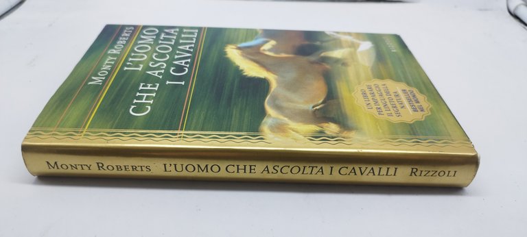 l'uomo che ascolta i cavalli rizzoli