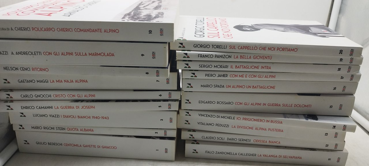 la biblioteca degli alpini gedi