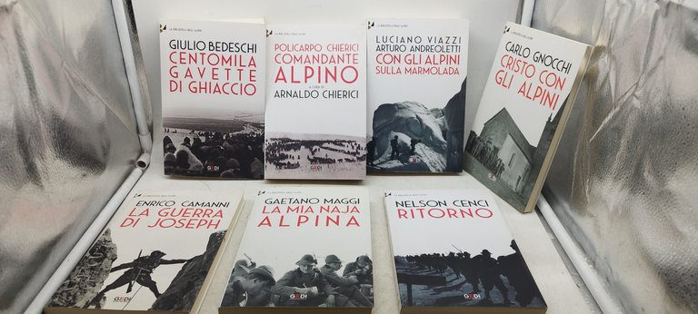 la biblioteca degli alpini gedi