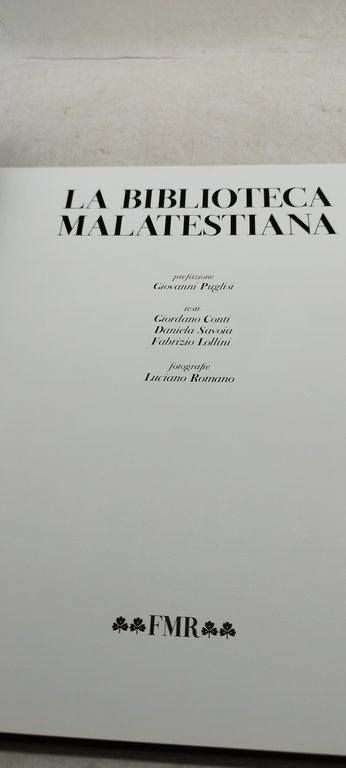 la biblioteca malatestiana franco maria ricci