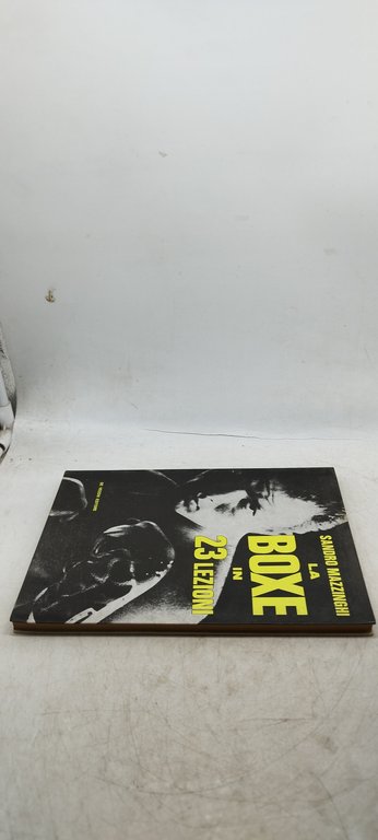 la boxe in 23 lezioni sandro mazzinghi