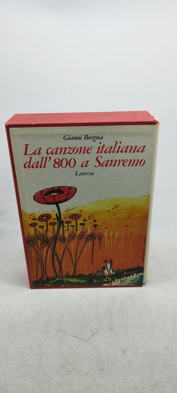 la canzone italiana dall'800 a sanremo laterza