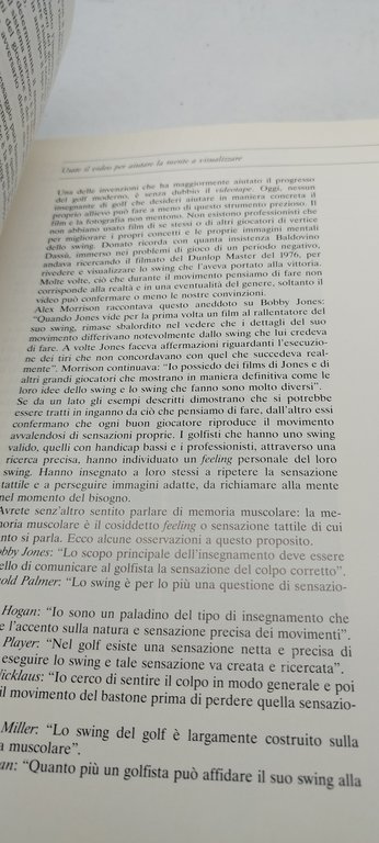 la chiave del golf moderno due grandi professionisti