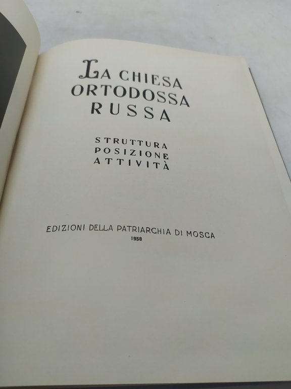 la chiesa ortodossa russa struttura posizione attività