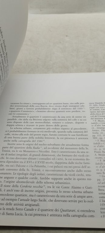 la città del leone il centro urbano di lentini dal …