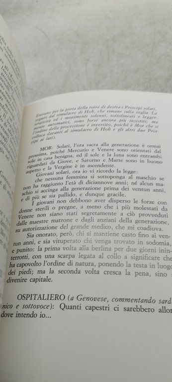 la città del sole di tommaso campanella pièce in tre …