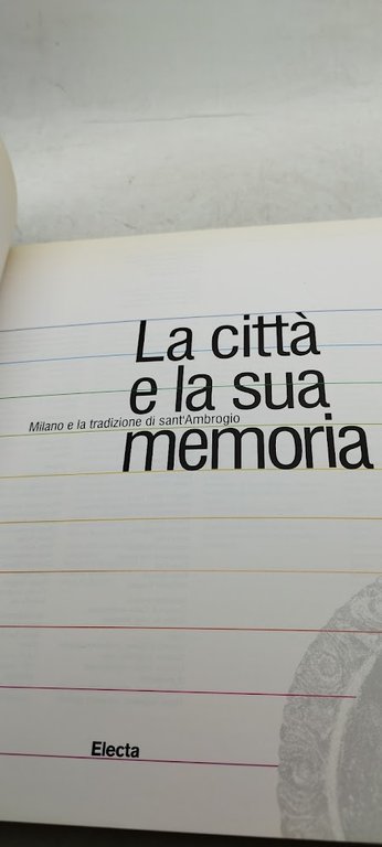 la città e la sua memoria
