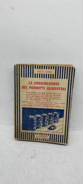 la conservazione dei prodotti alimentari dott s.vanni