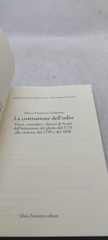 la costruzione dell'odio marco francesco dolermo