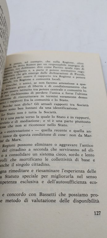 la d.c. al lavoro incontro con i segreti regionali e …