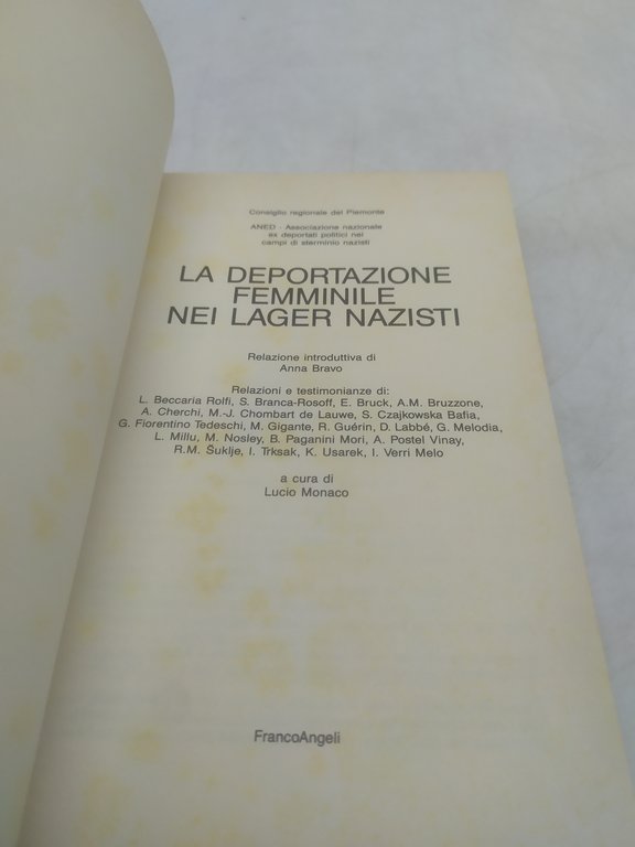 la deportazione femminile nei lager nazisti