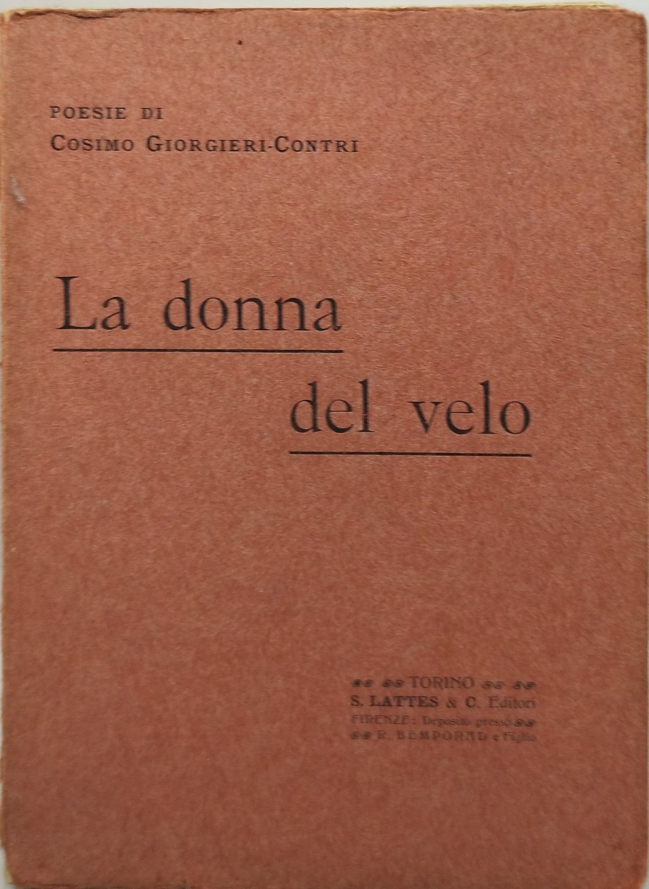 la donna del vento poesie di cosimo giorgieri contri