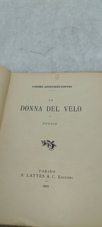 la donna del vento poesie di cosimo giorgieri contri