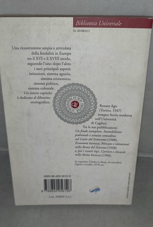 la feudalità in età moderna