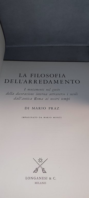 la filosofia dell'arredamento mario praz longanesi | Immagine Gallery 4