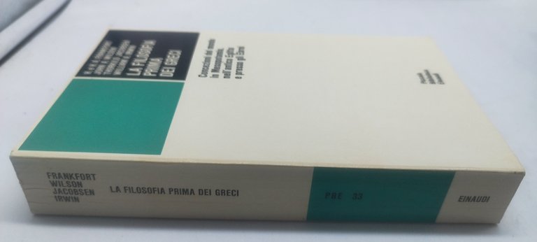 la filosofia prima dei greci