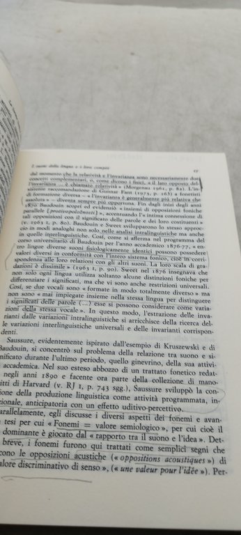 la forma fonica della lingua il saggiatore