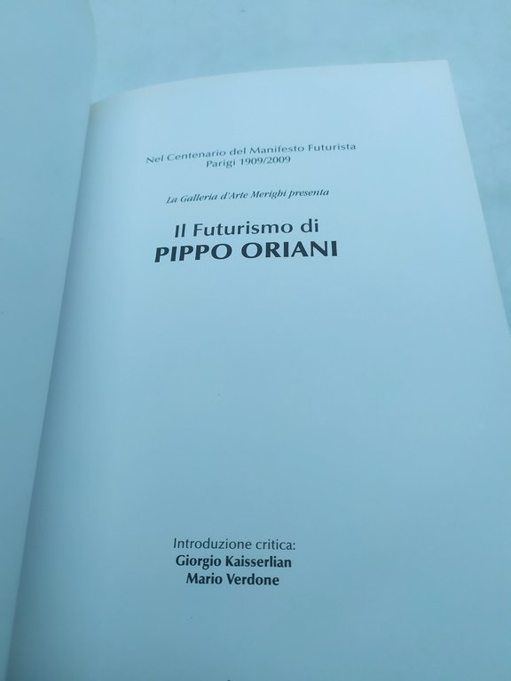 la galleria d'arte merighi presenta il futurismo di pippo oriani