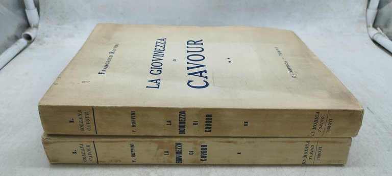 la giovinezza di cavour 2 volumi francesco ruffini