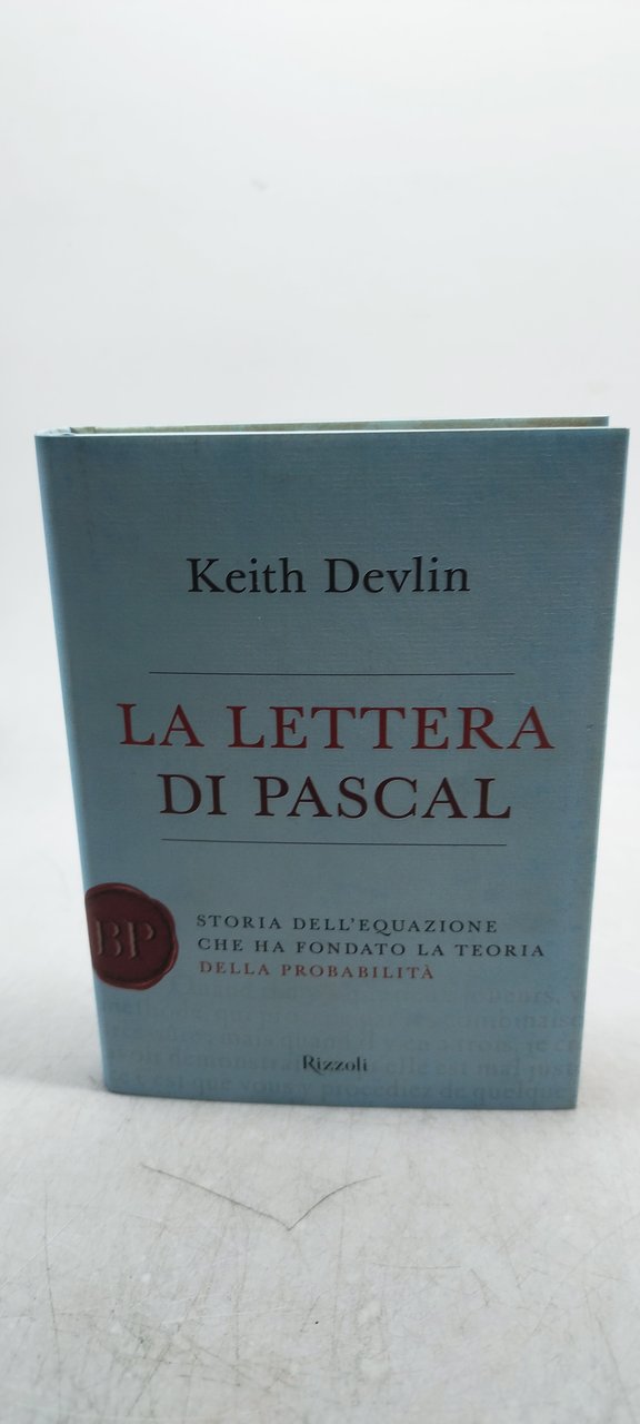 la lettera di pascal rizzoli keith devlin