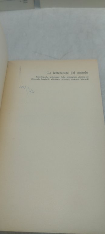 la letteratura francese 3 tomi sansoni le lettere del mondo