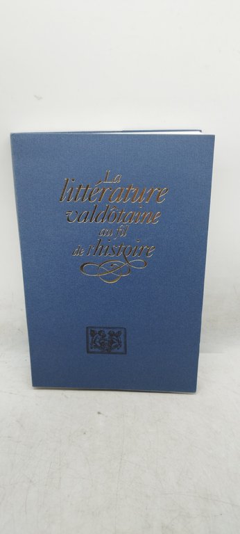 la litterature valdostoire au fil de l'histoire