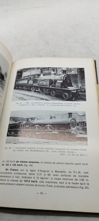 la lomotive a vapeur et les grandes vitesses