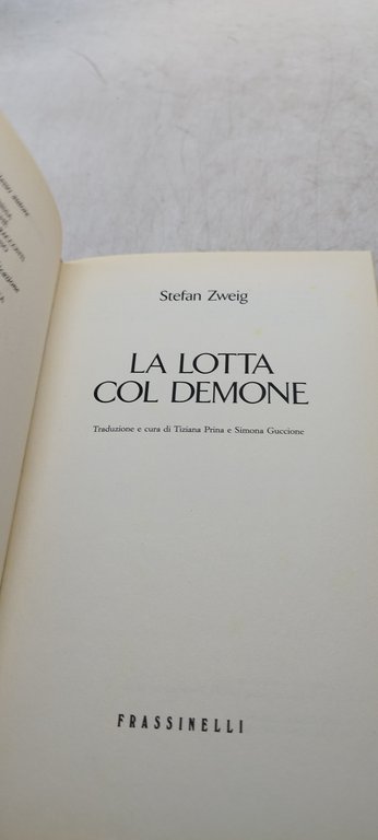 la lotta col demone