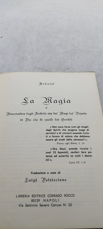 la magia degli antichi abatel