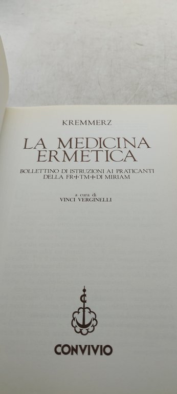 la medicina ermetica bollettino di istruzioni ai praticanti della fr …