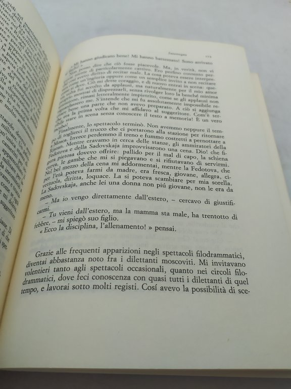 la mia vita nell'arte einaudi konstantin s stanislavskij