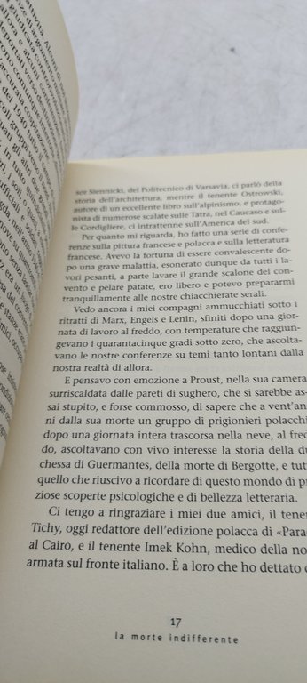 la morte indifferente prouust nel gulag