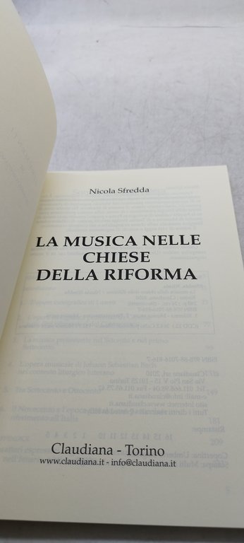 la musica nelle chiese della riforma claudiana