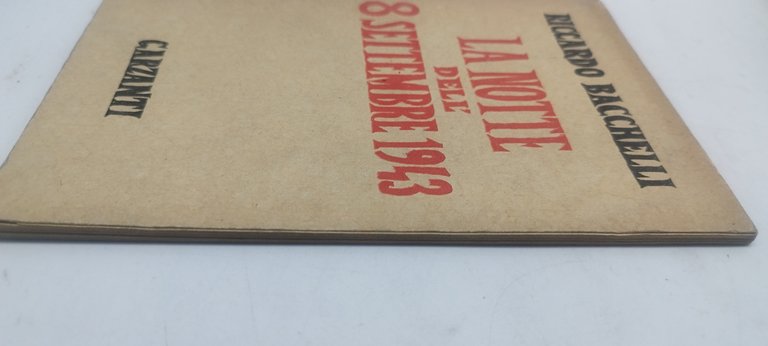 la notte dell'8 settembre 1943