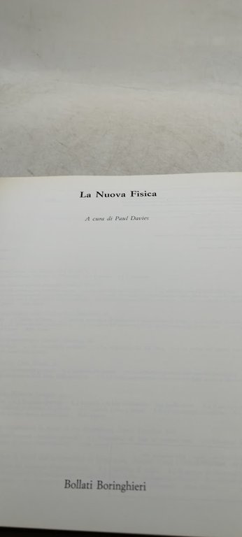 la nuova fisica paul davies
