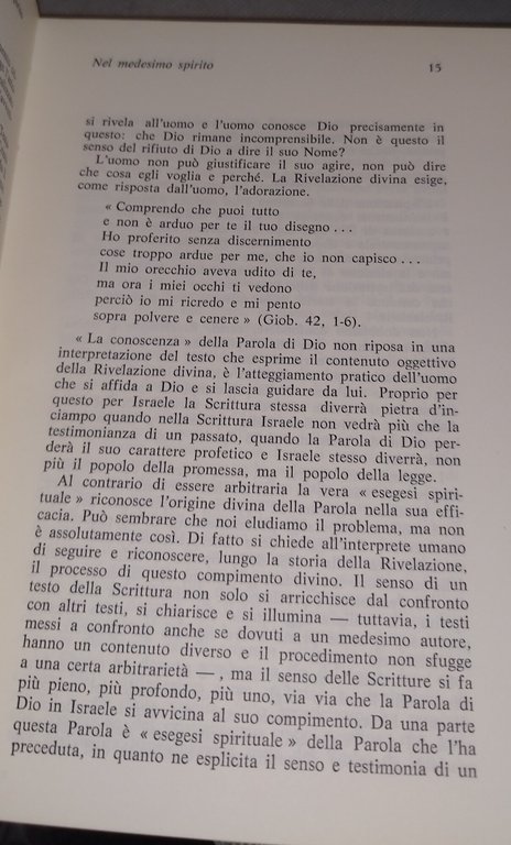 la parola e lo spirito saggio sull'esegesi spirituale | Immagine Gallery 7