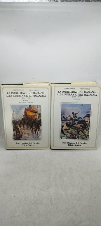 la partecipazione italiana alla guerra civile spagnola 2 volumi