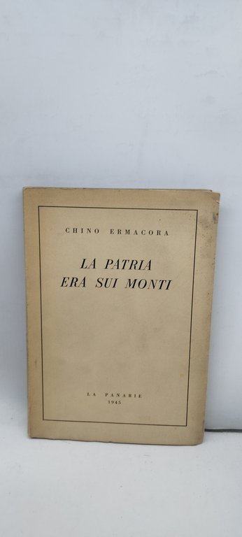 la patria era sui monti