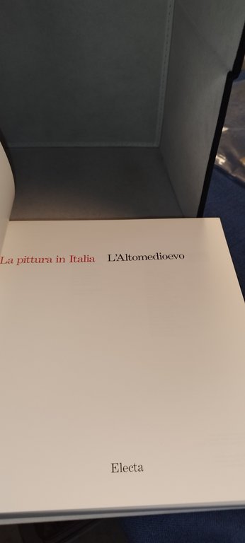 la pittura in italia l'altomedioevo electa