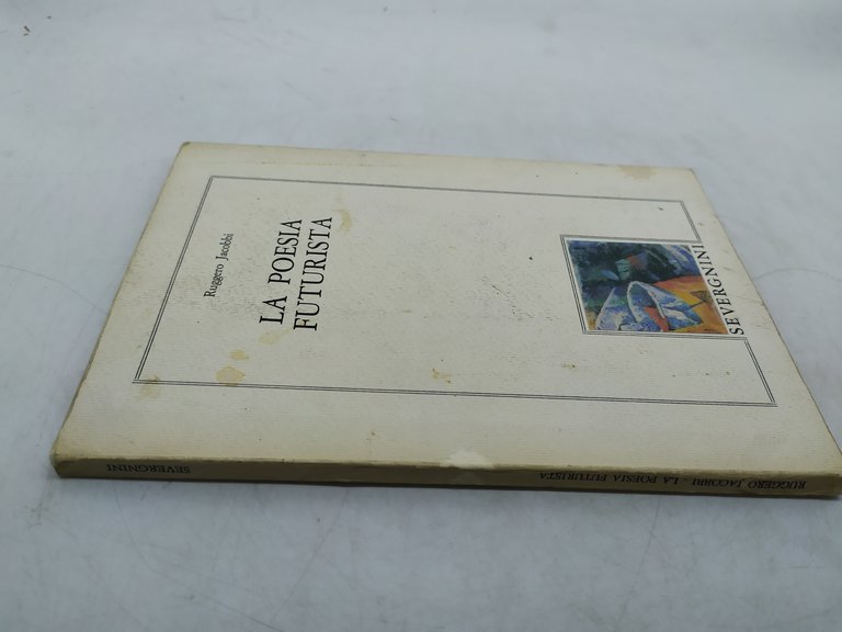 la poesia futurista ruggero jacobbi severgnini 1987