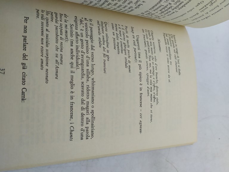 la poesia futurista ruggero jacobbi severgnini 1987