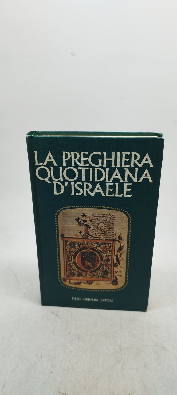 la preghiera quotidiana d'israele gribaudi