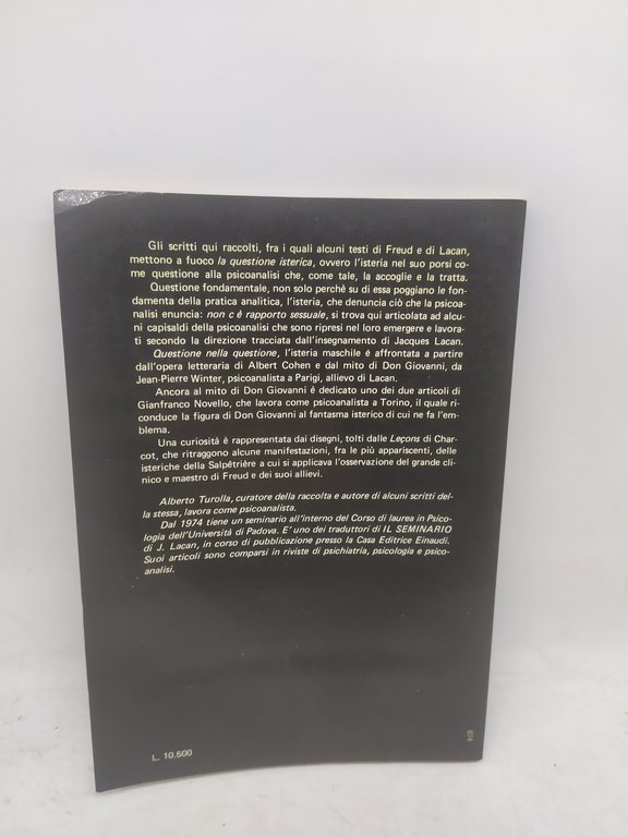 la questione isterica a cura di alberto turolla
