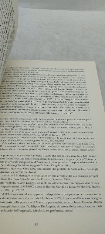 la quotidianità negata paolo momigliano levi