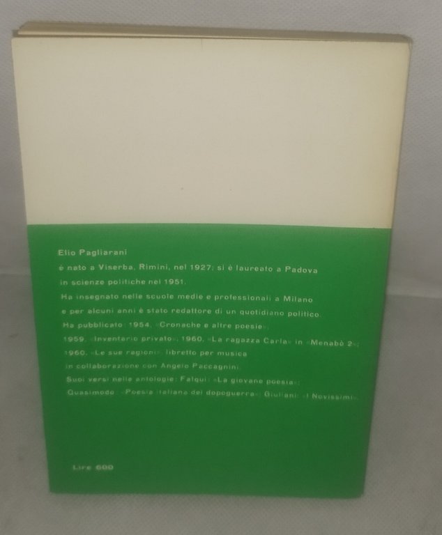 la ragazza carla e altre poesie elio pagliarani | Immagine Gallery 2
